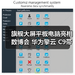 旗舰大屏平板电脑亮相数博会 华为擎云 C9带来专业生产力新体验(图4) 旗舰大屏平板电脑亮相数博会 华为擎云 C9带来专业生产力新体验(图4)