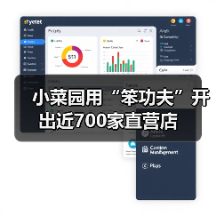 小菜园用“笨功夫”开出近700家直营店(图2)