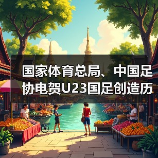 国家体育总局、中国足协电贺U23国足创造历史最佳成绩(图2)