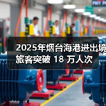 2025年烟台海港进出境旅客突破 18 