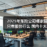 2025年车险公司哪家强只看服务行么 国