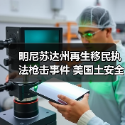 明尼苏达州再生移民执法枪击事件 美国土安全部辩称系“防御性射击”(图1)