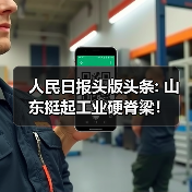 人民日报头版头条: 山东挺起工业硬脊梁！(图4)