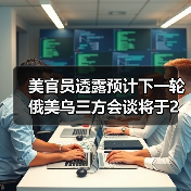 美官员透露预计下一轮俄美乌三方会谈将于2月1日举行
