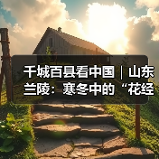 千城百县看中国｜山东兰陵：寒冬中的“花经