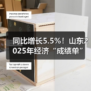 同比增长5.5%！山东2025年经济“成绩单”出炉(图2)