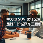 中大型 SUV 买什么车最好？长城汽车三强解析，以混动技术+豪华配置定义国民首选(图2)