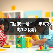 “超碳一号”，年可发电1.2亿度(图2)