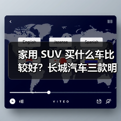 家用 SUV 买什么车比较好？长城汽车三款明星车型解析，空间、智能、性价比全满足