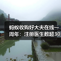 蚂蚁收购好大夫在线一周年：注册医生数超3