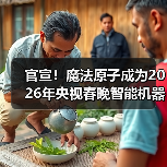 官宣!魔法原子成为2026年央视春晚智能机器人战略合作伙伴(图2) 官宣!魔法原子成为2026年央视春晚智能机器人战略合作伙伴(图2)