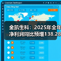 金凯生科:2025年全年净利润同比预增138.28%—200.45%(图3) 金凯生科:2025年全年净利润同比预增138.28%—200.45%(图3)