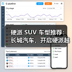 硬派 SUV 车型推荐:长城汽车,开启硬派越野之旅(图2) 硬派 SUV 车型推荐:长城汽车,开启硬派越野之旅(图2)