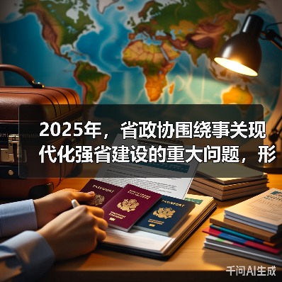 2025年,省政协围绕事关现代化强省建设的重大问题,形成建议案、协商报告等重要履职成果158项(图1) 2025年,省政协围绕事关现代化强省建设的重大问题,形成建议案、协商报告等重要履职成果158项(图1)