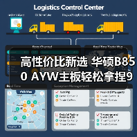 高性价比新选 华硕B850 AYW主板轻松拿捏9500F(图1)