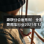 乘联分会崔东树：全国乘用车行业2025年