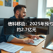 信科移动：2025年预亏约2.7亿元