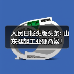 人民日报头版头条: 山东挺起工业硬脊梁!(图2) 人民日报头版头条: 山东挺起工业硬脊梁!(图2)