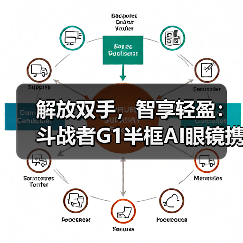 解放双手,智享轻盈:斗战者G1半框AI眼镜携新风来袭(图4) 解放双手,智享轻盈:斗战者G1半框AI眼镜携新风来袭(图4)