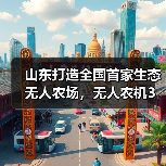山东打造全国首家生态无人农场,无人农机3分钟播完一亩麦(图1) 山东打造全国首家生态无人农场,无人农机3分钟播完一亩麦(图1)