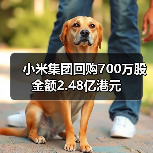 小米集团回购700万股 金额2.48亿港元(图4) 小米集团回购700万股 金额2.48亿港元(图4)