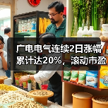 广电电气连续2日涨幅累计达20%,滚动市盈率显著高于所属行业(图3) 广电电气连续2日涨幅累计达20%,滚动市盈率显著高于所属行业(图3)