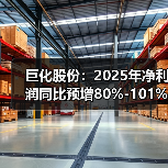 巨化股份:2025年净利润同比预增80%-101%(图2) 巨化股份:2025年净利润同比预增80%-101%(图2)