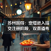 苏州固锝：定增进入提交注册阶段，双赛道布