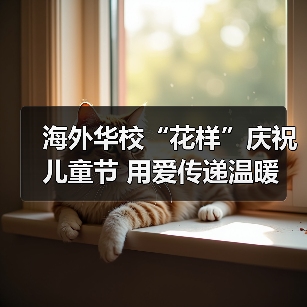 海外华校“花样”庆祝儿童节 用爱传递温暖