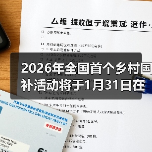 2026年全国首个乡村国补活动将于1月31日在济南启动(图2) 2026年全国首个乡村国补活动将于1月31日在济南启动(图2)