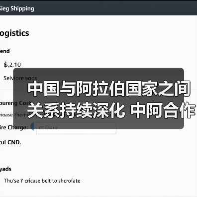 中国与阿拉伯国家之间关系持续深化 中阿合