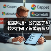 恒实科技：公司基于AI技术自研了智能语音系统等多款产品(图4)