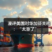漫评美国对华加征关税：“太重了”