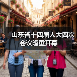 山东省十四届人大四次会议隆重开幕(图1) 山东省十四届人大四次会议隆重开幕(图1)