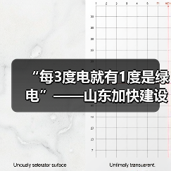 “每3度电就有1度是绿电”——山东加快建设新型能源体系(图2) “每3度电就有1度是绿电”——山东加快建设新型能源体系(图2)