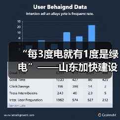 “每3度电就有1度是绿电”——山东加快建