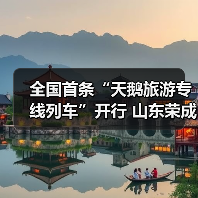 全国首条“天鹅旅游专线列车”开行 山东荣成发出冬日邀约(图2) 全国首条“天鹅旅游专线列车”开行 山东荣成发出冬日邀约(图2)