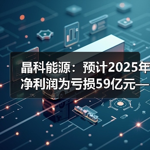 晶科能源:预计2025年净利润为亏损59亿元—69亿元(图2) 晶科能源:预计2025年净利润为亏损59亿元—69亿元(图2)