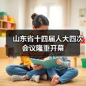 山东省十四届人大四次会议隆重开幕(图4) 山东省十四届人大四次会议隆重开幕(图4)