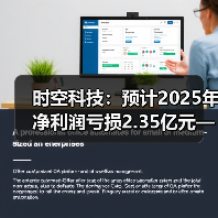 时空科技：预计2025年净利润亏损2.3