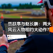 贾跃亭与赵长鹏:两大风云人物相约大动作?(图1) 贾跃亭与赵长鹏:两大风云人物相约大动作?(图1)