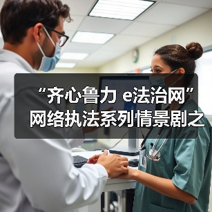 “齐心鲁力 e法治网”网络执法系列情景剧之《未在保护圈的个人信息》(图2)
