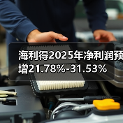 海利得2025年净利润预增21.78%-31.53%(图2)