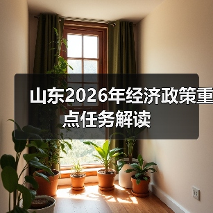 山东2026年经济政策重点任务解读(图3)