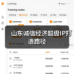 山东诚信经济超级IP打造路径 - 新龙谷信息港