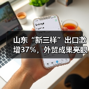 山东“新三样”出口激增37%，外贸成果亮眼(图3)