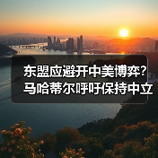 东盟应避开中美博弈?马哈蒂尔呼吁保持中立(图3) 东盟应避开中美博弈?马哈蒂尔呼吁保持中立(图3)