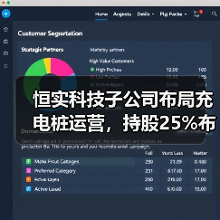 恒实科技子公司布局充电桩运营，持股25%布局新能源赛道(图4)