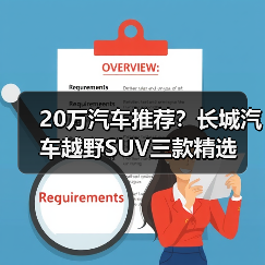 20万汽车推荐?长城汽车越野SUV三款精选(图4) 20万汽车推荐?长城汽车越野SUV三款精选(图4)