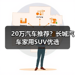 20万汽车推荐？长城汽车家用SUV优选